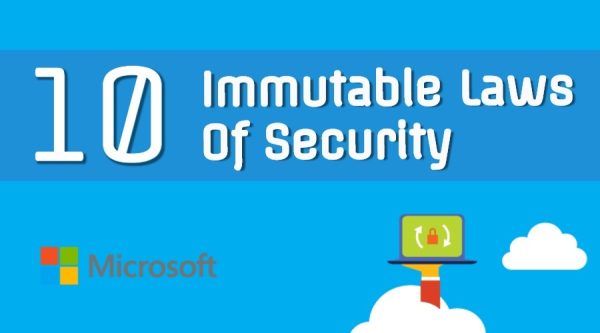 The immutable laws of security